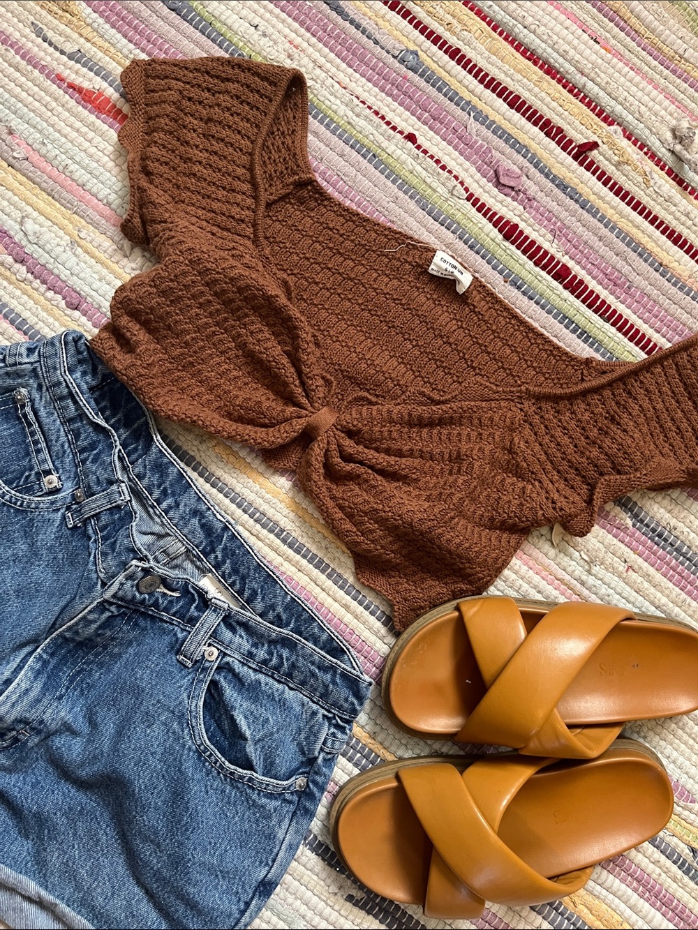 Cotton On Crochet Crop Top